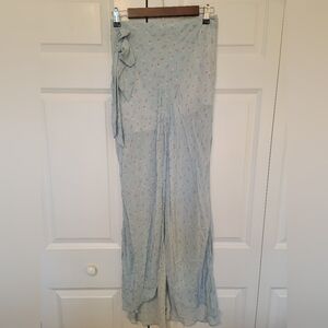 Love shack Fancy Jolene Silk skirt